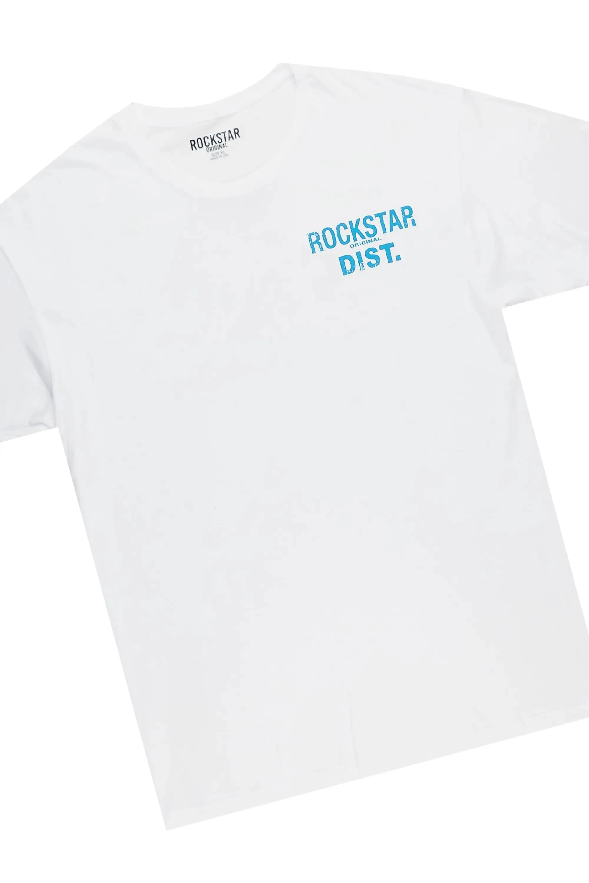 Lake White/Blue T-Shirt/Stacked Flare Jean Bundle sold by Rockstar Original product image thumbnail 2