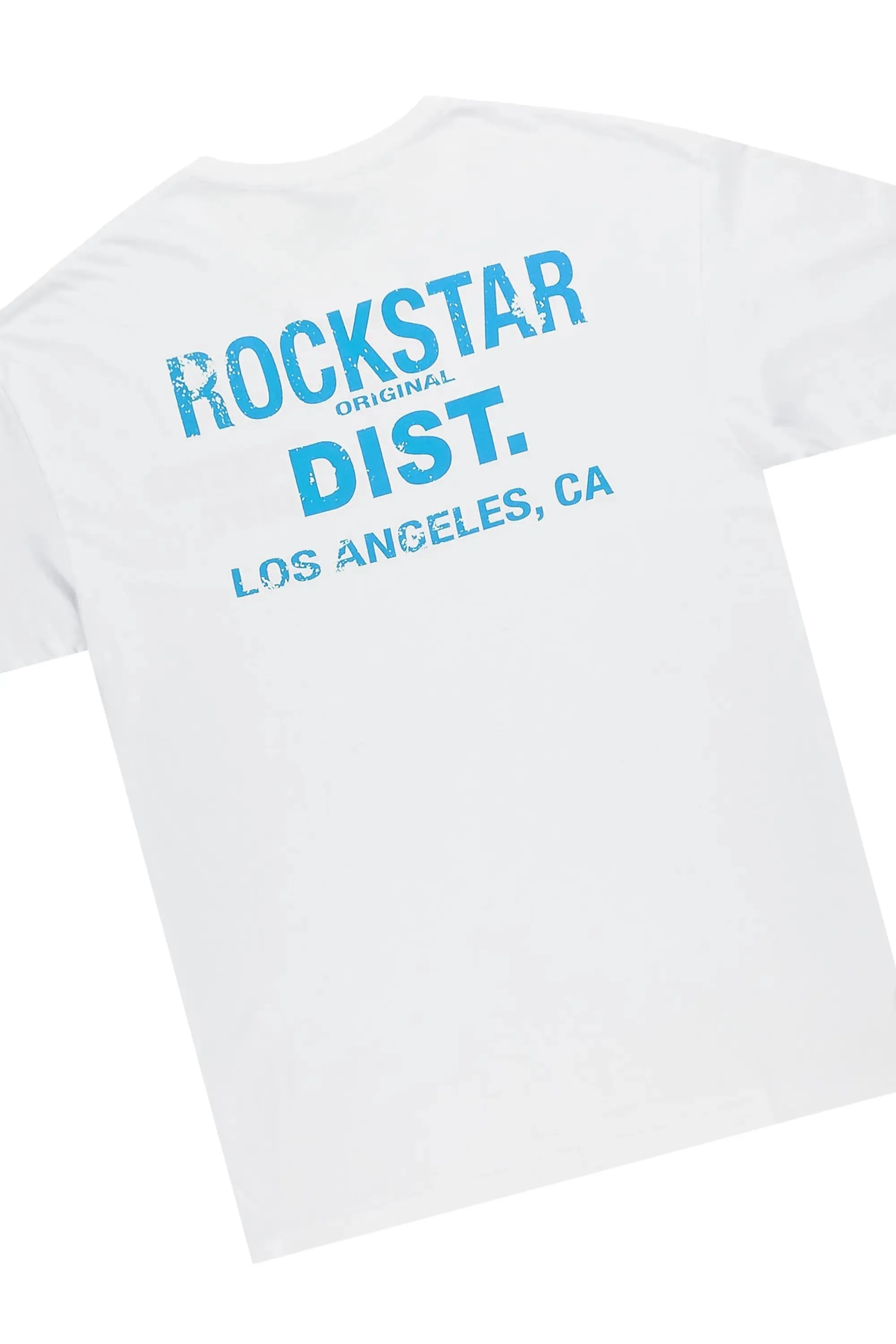 Lake White/Blue T-Shirt/Stacked Flare Jean Bundle sold by Rockstar Original product image thumbnail 3