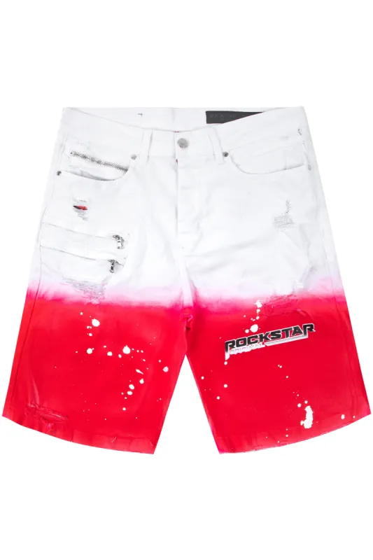 Balbo Printed Short-Wht/Red made by Rockstar Original