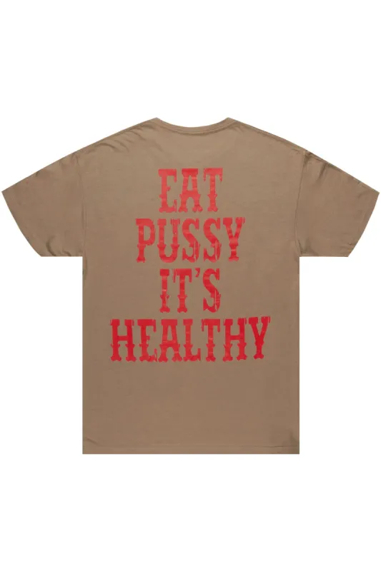 Posse Taupe Graphic T-Shirt sold by Rockstar Original