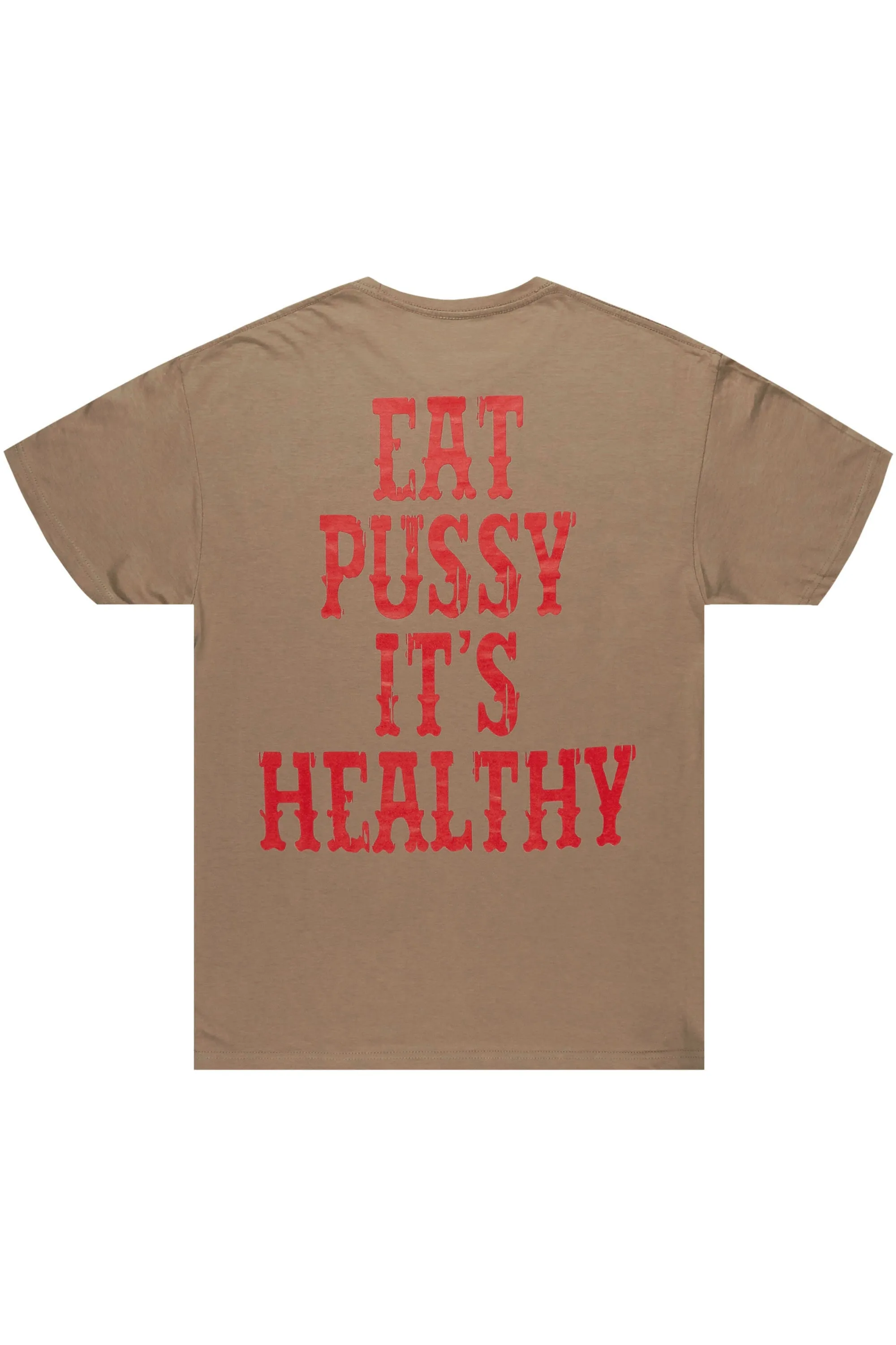 Posse Taupe Graphic T-Shirt sold by Rockstar Original