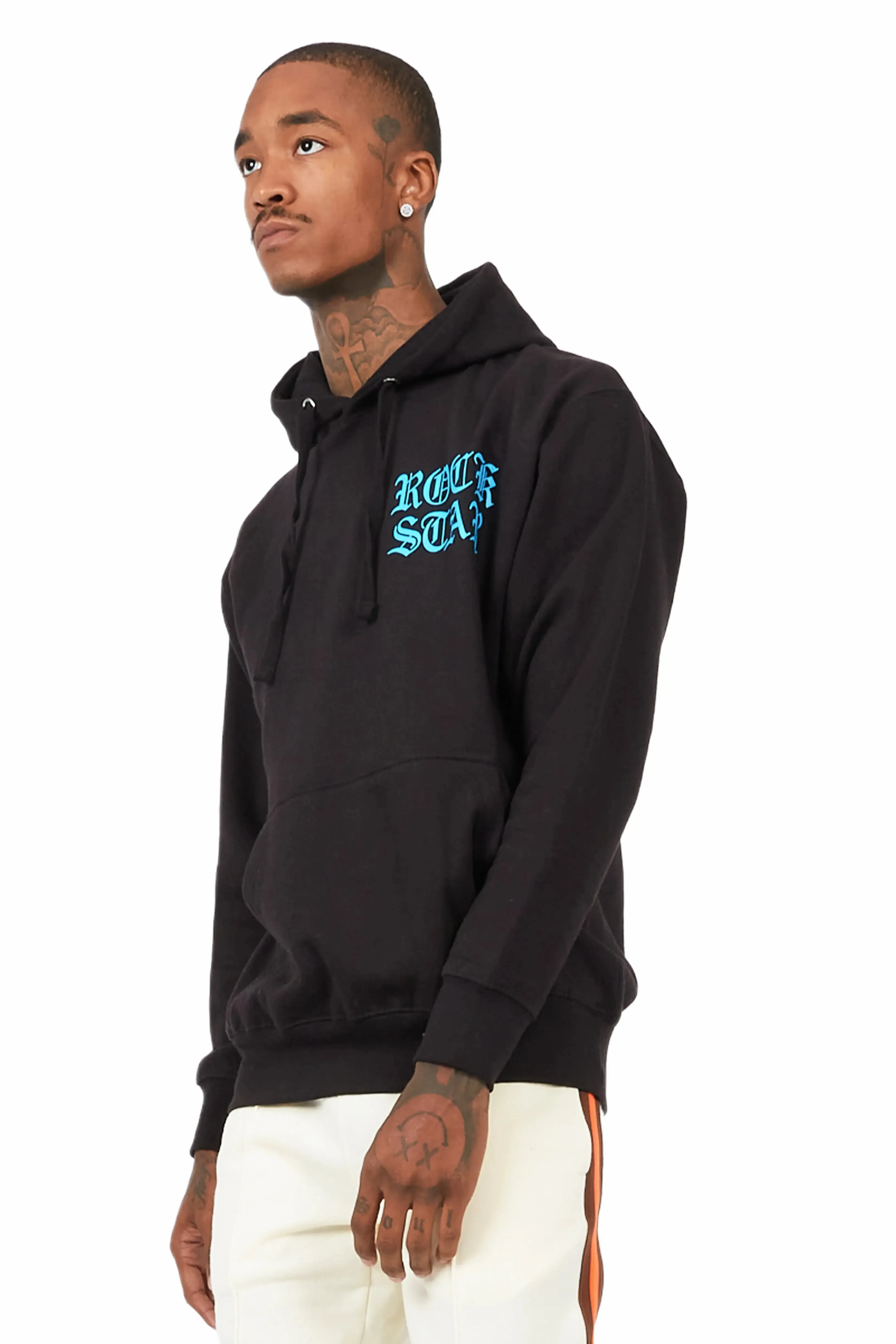 Murdra Graphic Black/Orange Hoodie sold by Rockstar Original product image thumbnail 3