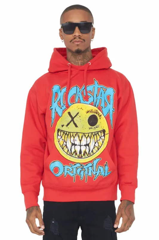 Fraust Red Graphic Hoodie sold by Rockstar Original