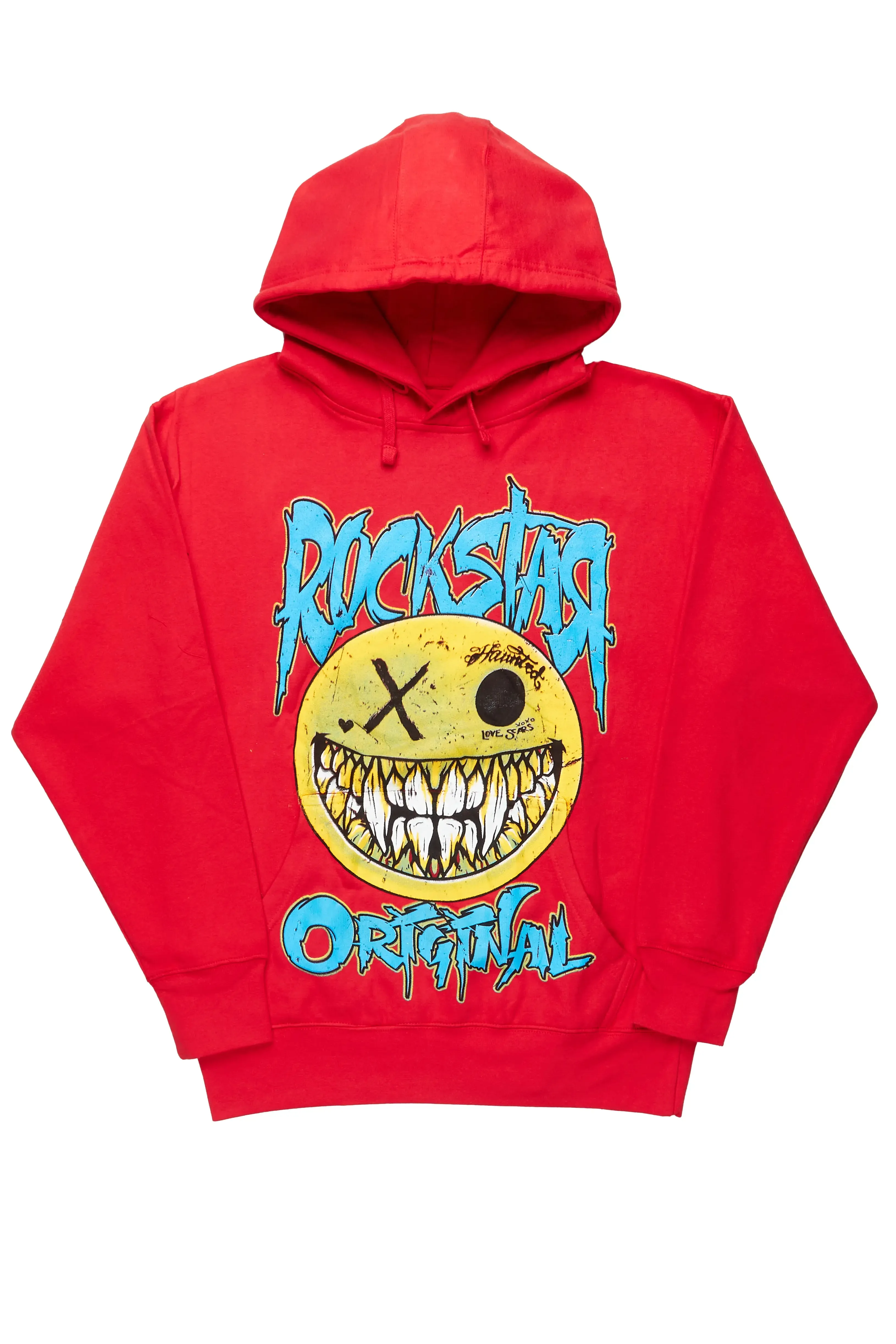 Fraust Red Graphic Hoodie sold by Rockstar Original product image thumbnail 2
