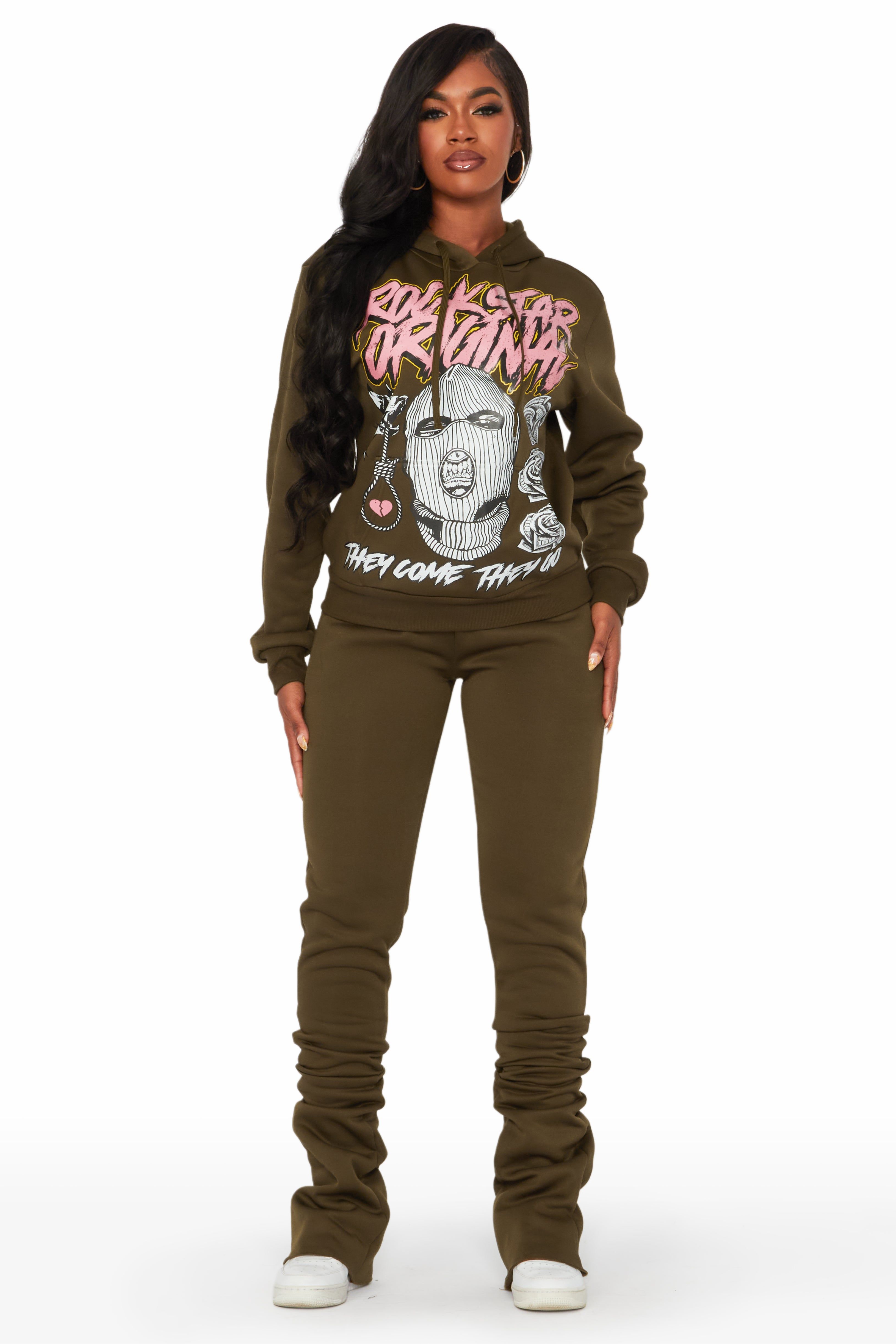 Kila Olive Super Stacked Trackset sold by Rockstar Original