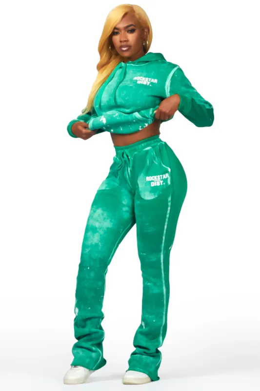 Keiana Green Super Stacked Trackset sold by Rockstar Original