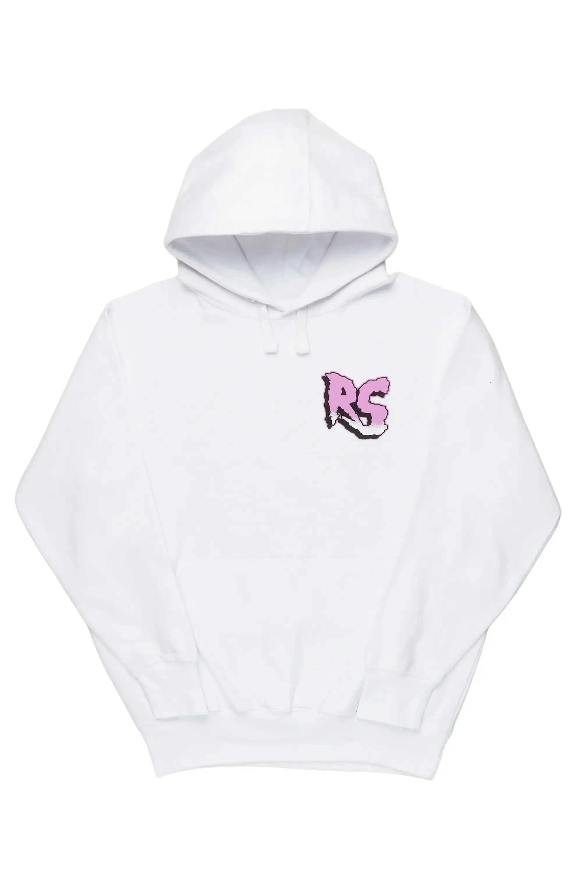 Krupshin White Graphic Hoodie sold by Rockstar Original product image thumbnail 2
