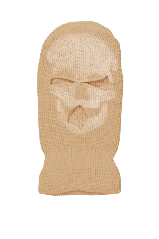 Batu Beige Graphic Ski Mask sold by Rockstar Original