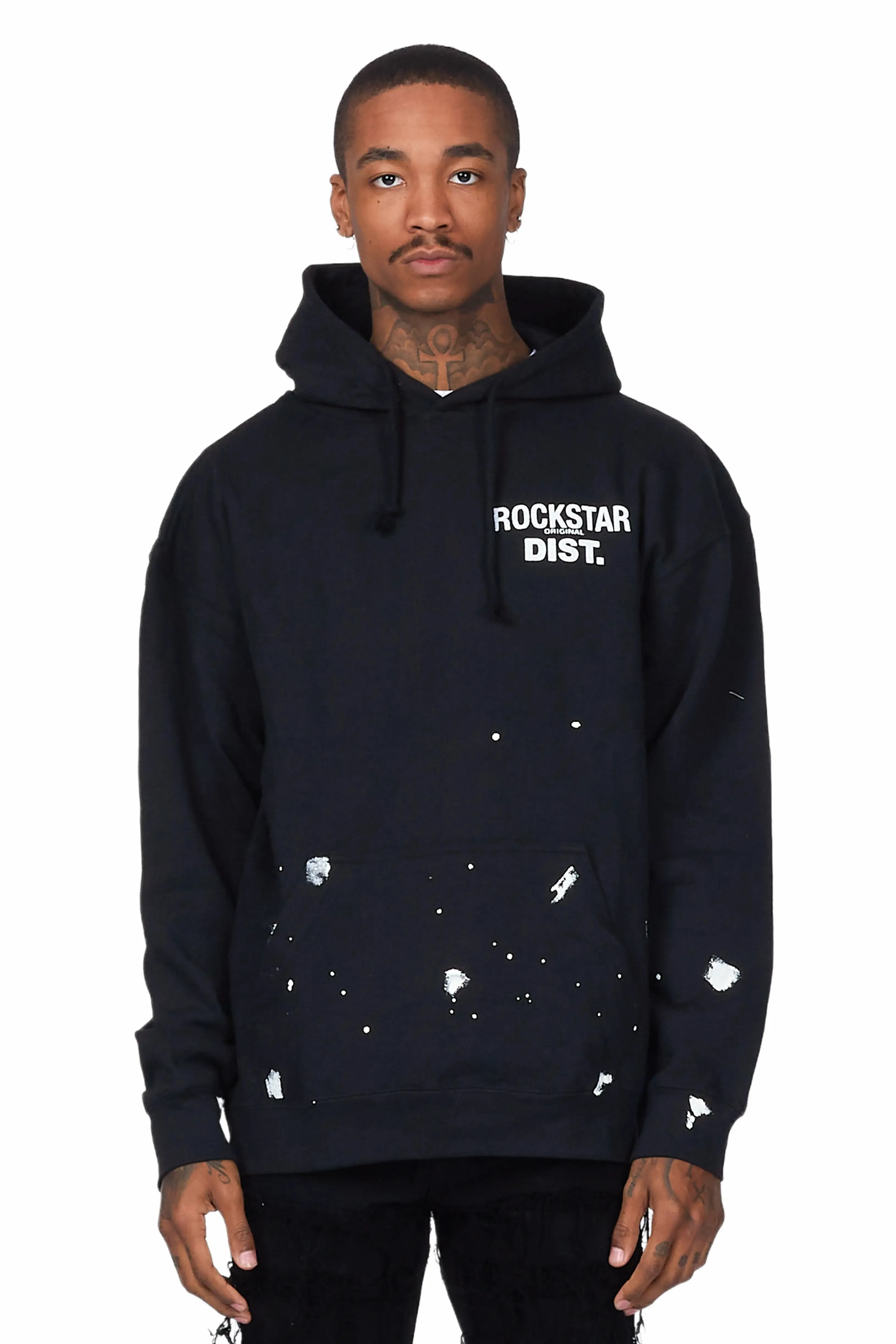 Raffer Black Graphic Hoodie sold by Rockstar Original
