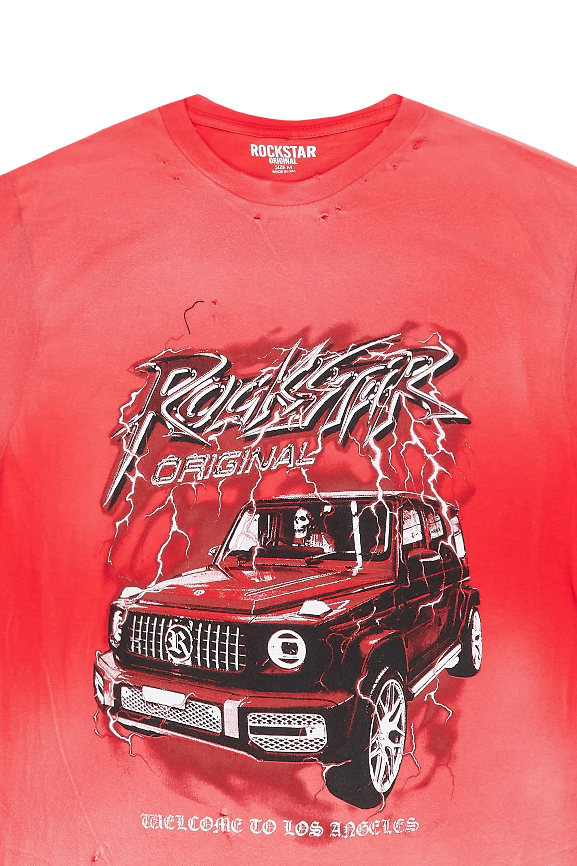 Hai Red Graphic T-Shirt sold by Rockstar Original product image thumbnail 2