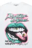Paulisha White Oversized T-Shirt sold by Rockstar Original