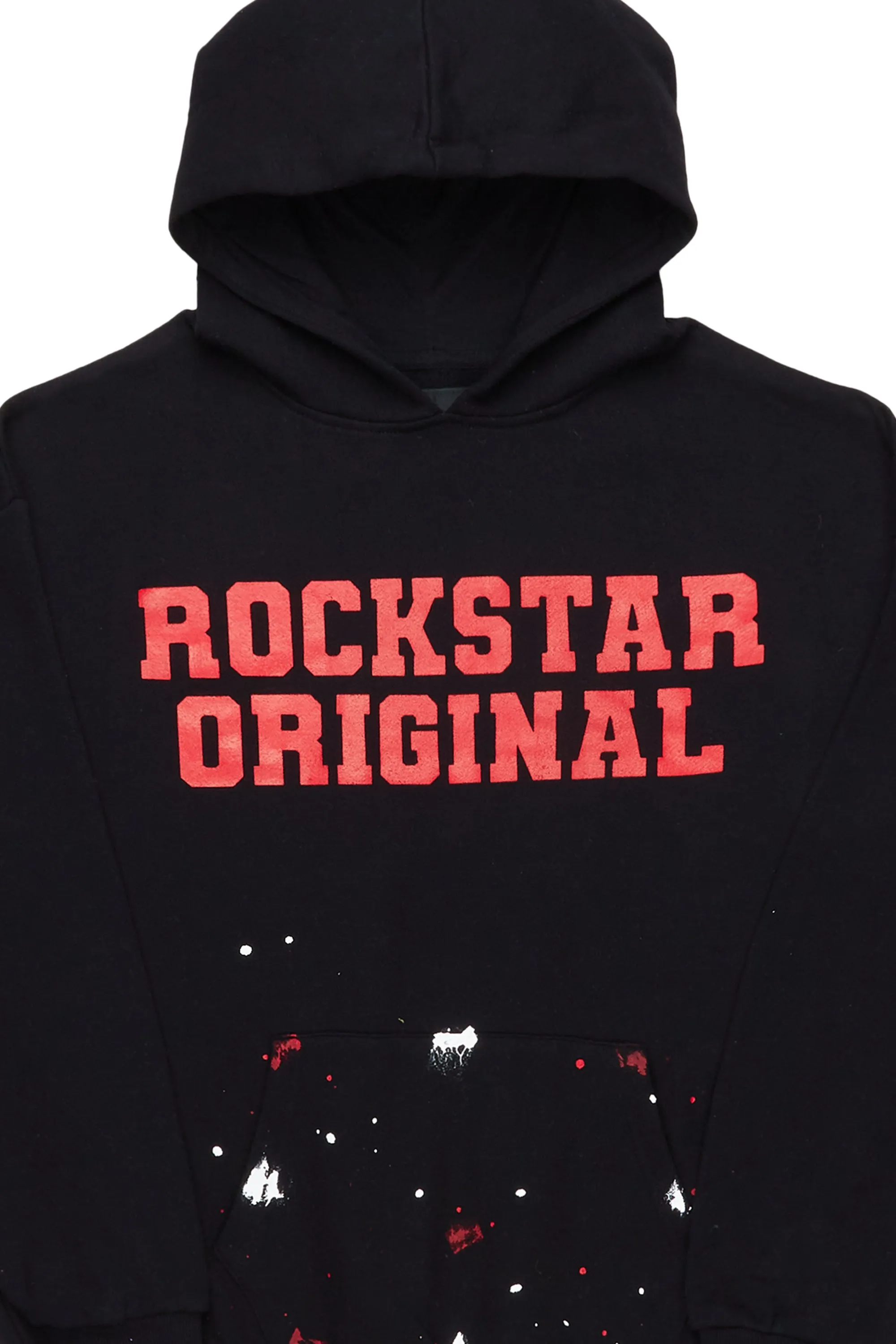 Justin Black/Red Graphic Hoodie sold by Rockstar Original product image thumbnail 2