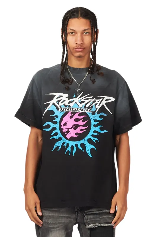 Gaston Black Oversized T-Shirt sold by Rockstar Original