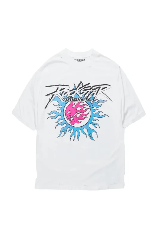 Gaston White Oversized T-Shirt sold by Rockstar Original