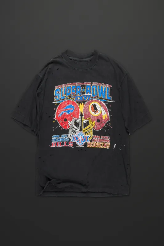 XXVI Black Oversized Graphic T-Shirt sold by Rockstar Original