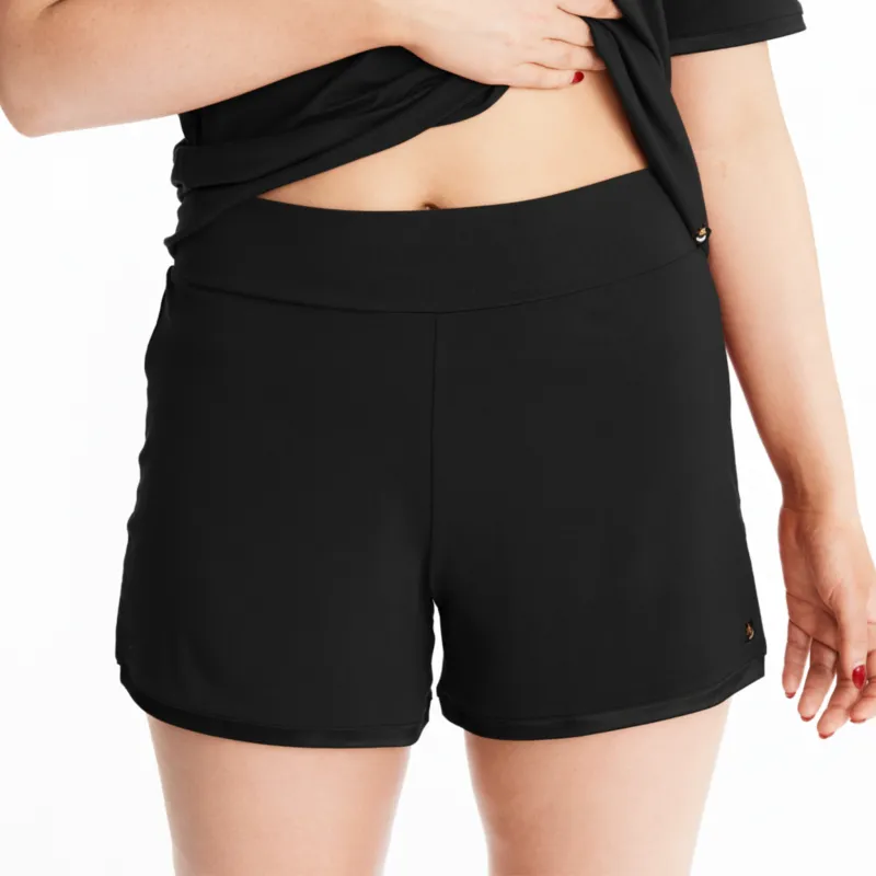 Bamboo Lounge Shorts with Muffin-Free Waistband sold by Midnighties