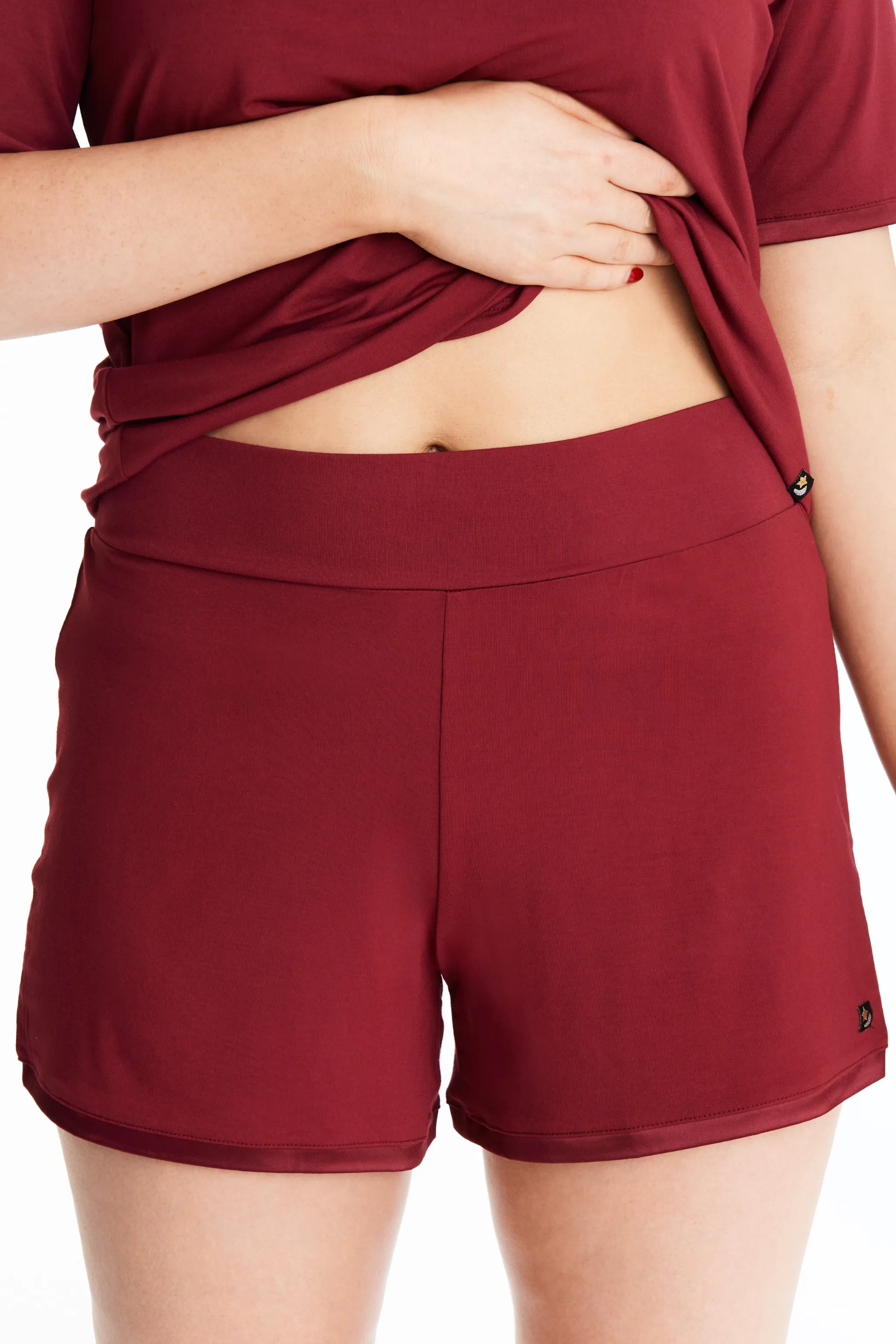 Bamboo Lounge Shorts with Muffin-Free Waistband sold by Midnighties product image thumbnail 2