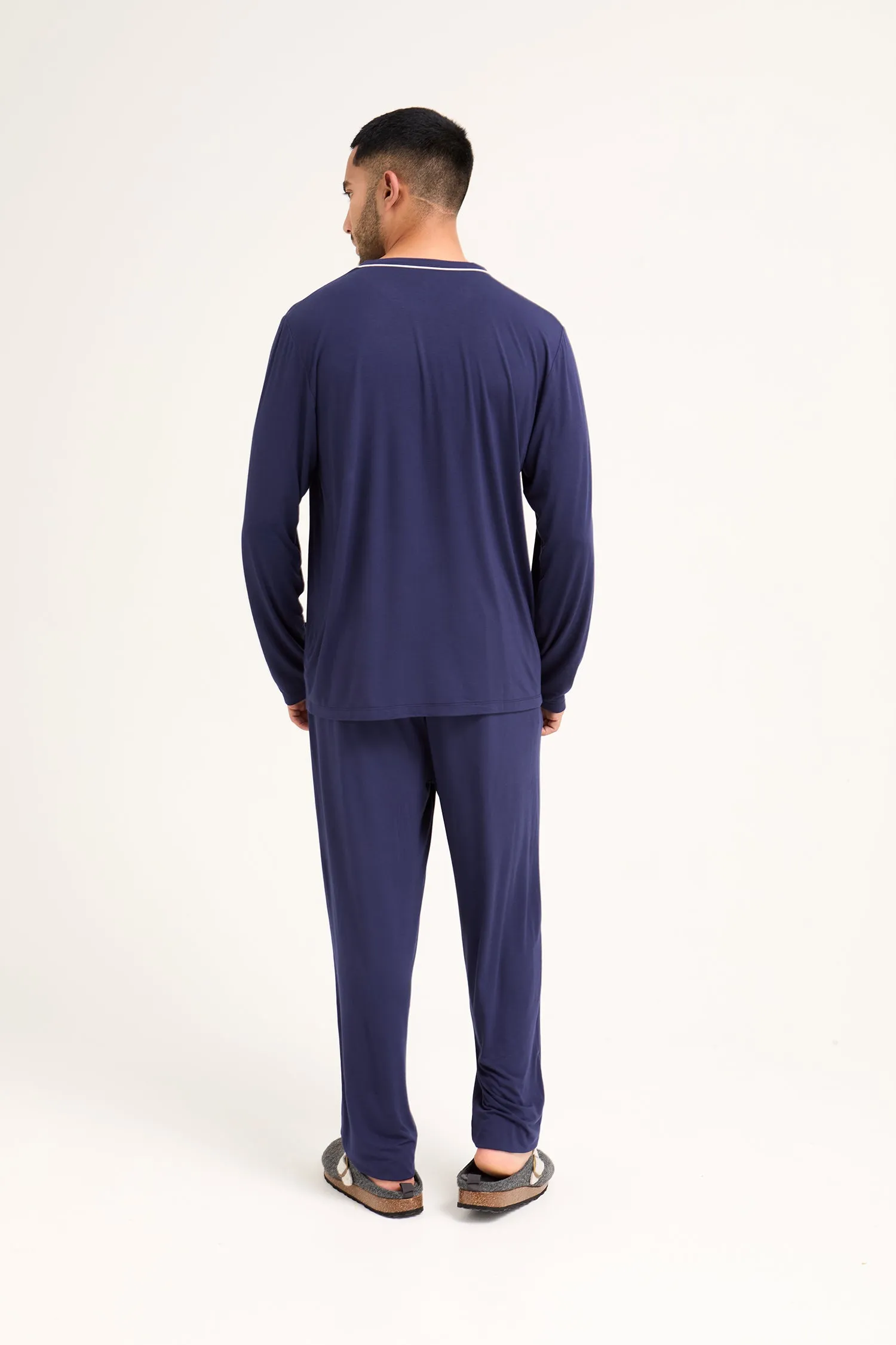 Mister You Bamboo Pyjama Set in Midnight sold by Pretty You London product image thumbnail 3