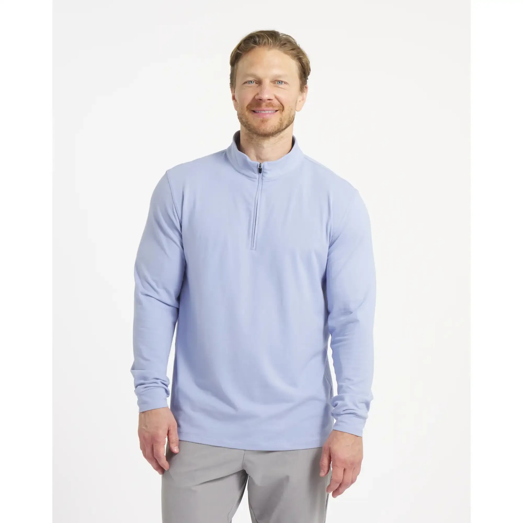 Everyday Quarter-Zip - Blue Blizzard / S sold by Sun Mountain