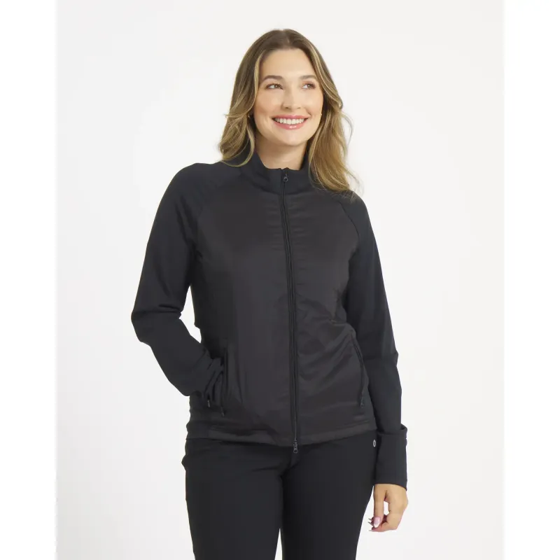 Women's Headwind Jacket - Black / L sold by Sun Mountain