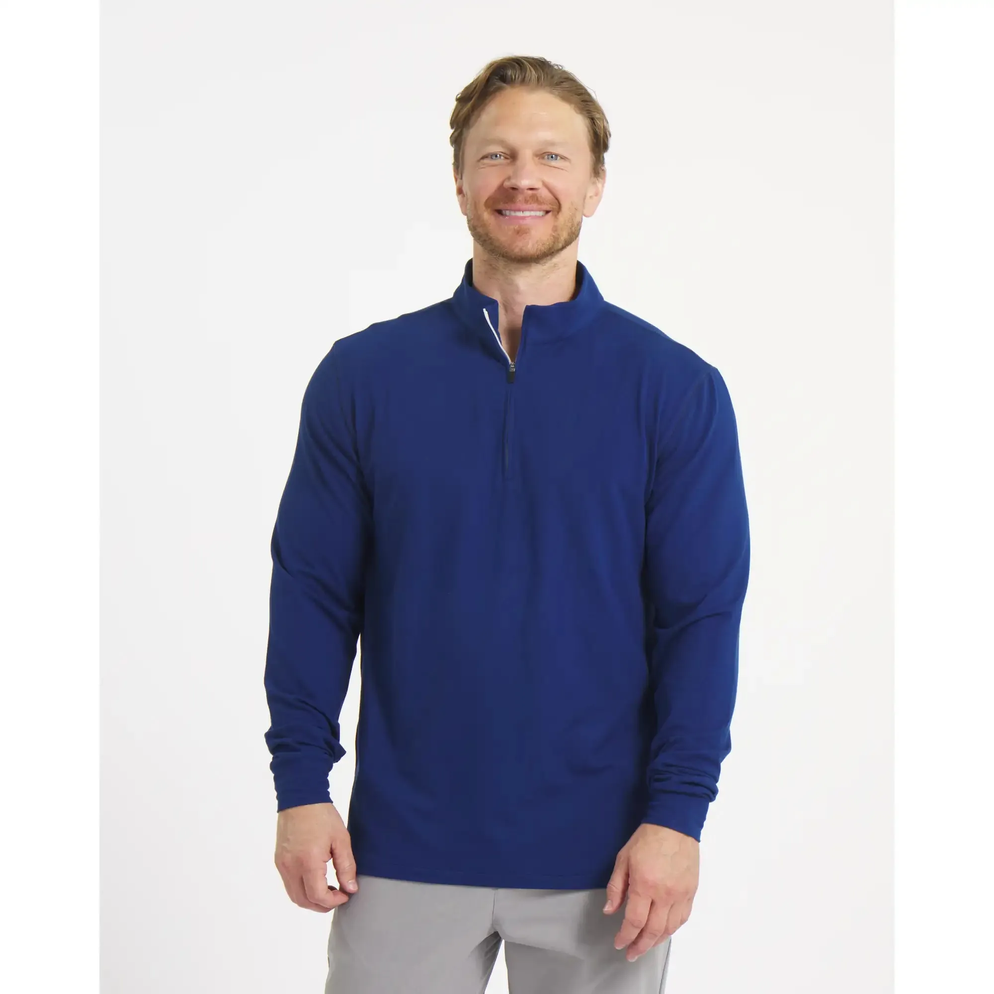 Everyday Quarter-Zip - Poseidon / XL sold by Sun Mountain