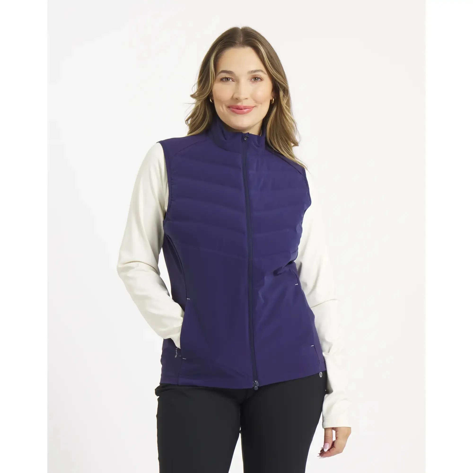Women's Crosswind II Vest - Navy / 2XL sold by Sun Mountain
