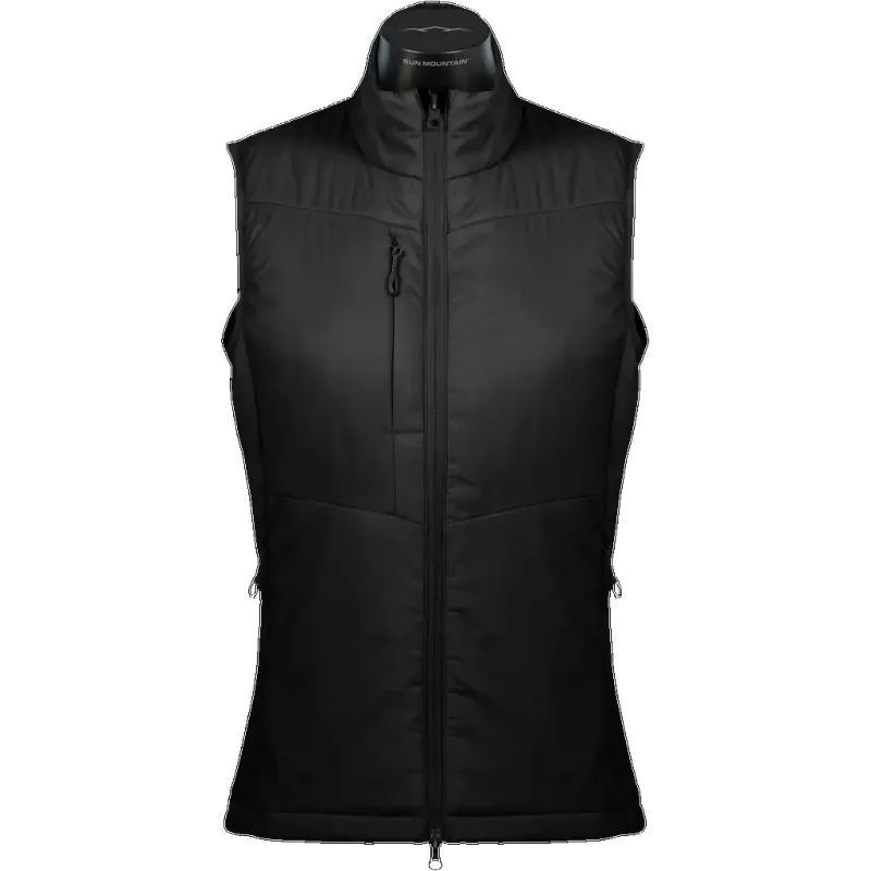 Women's Colter III Vest - Black / L sold by Sun Mountain