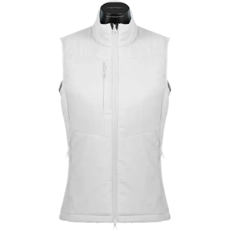 Women's Colter III Vest - White / M sold by Sun Mountain