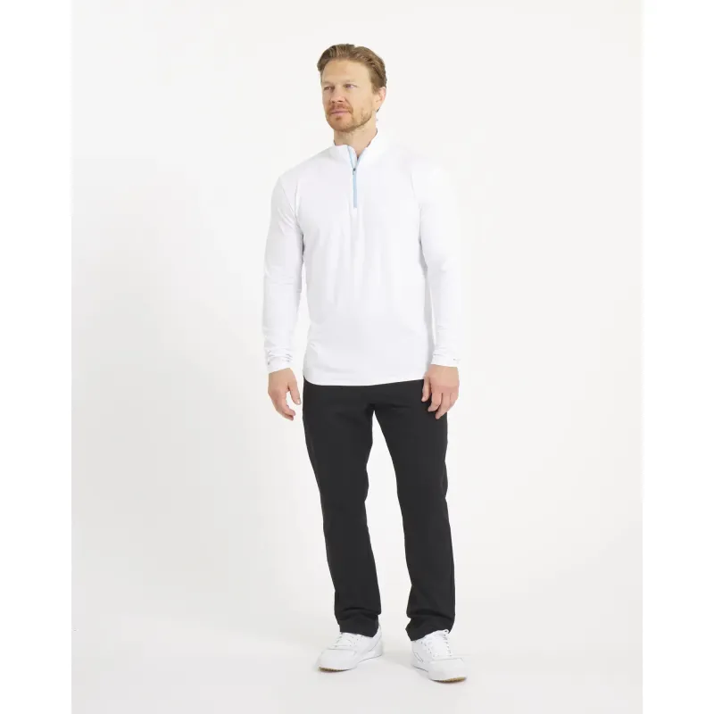 Payton Quarter-Zip - White / 3XL made by Sun Mountain