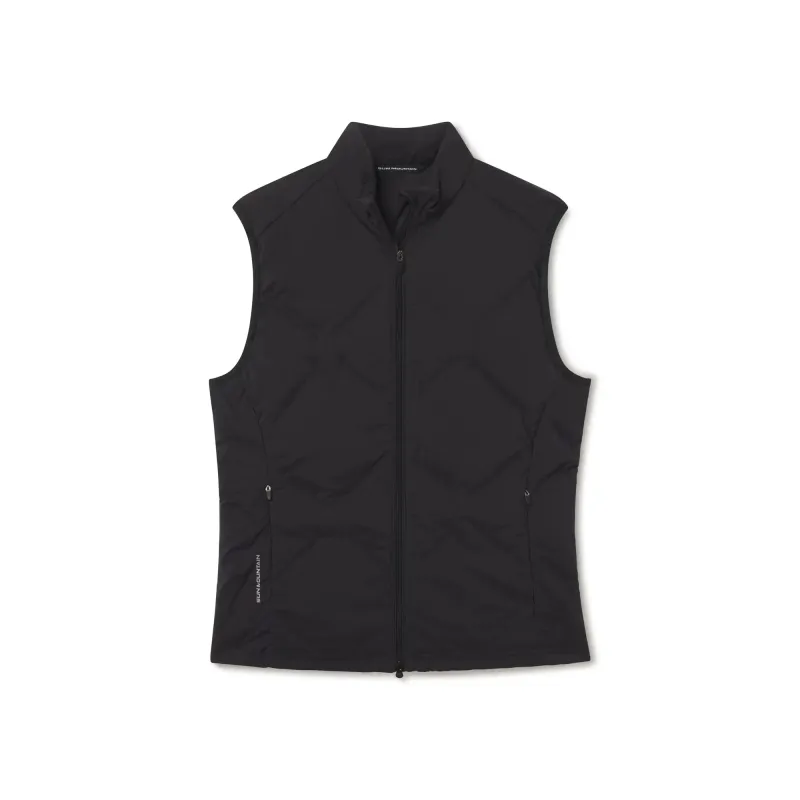 Women's Knockdown Vest - Black / L sold by Sun Mountain