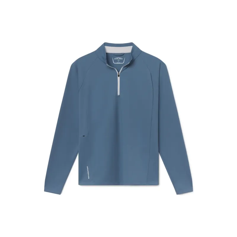 Tech Quarter-Zip - Blue Fin / 2XL sold by Sun Mountain