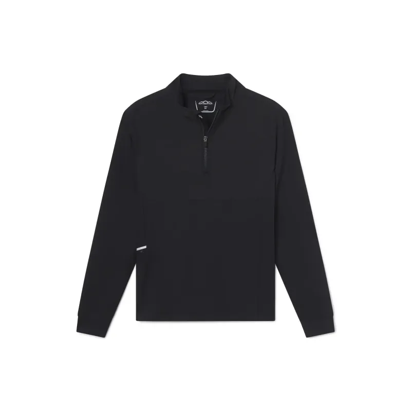 Tech Plus Quarter-Zip - Black / L sold by Sun Mountain