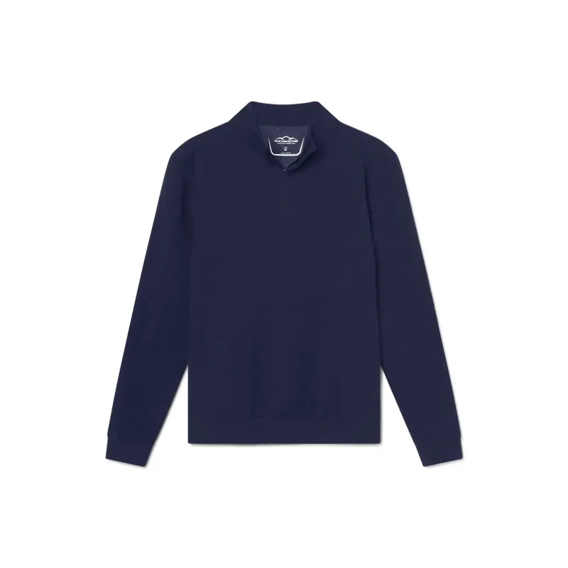 Hudson Quarter-Zip - Navy / S sold by Sun Mountain
