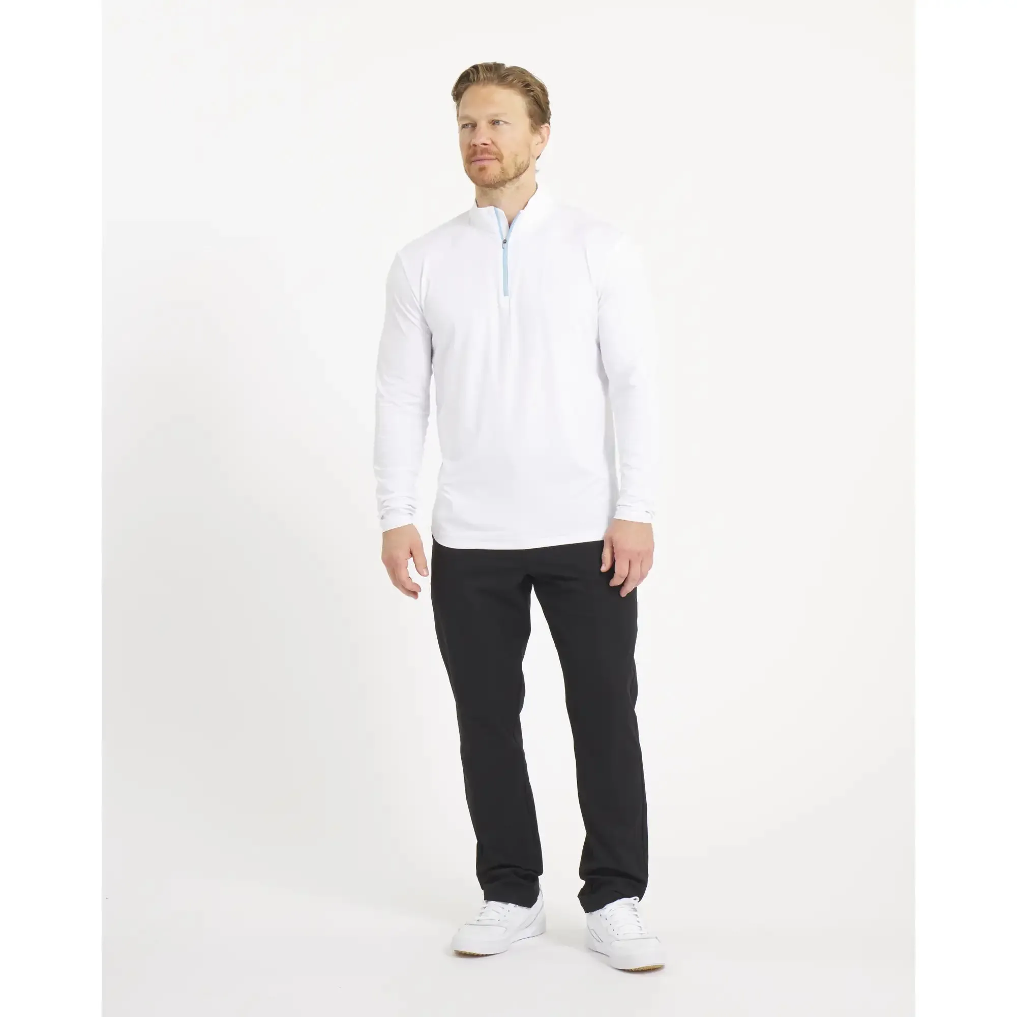 Payton Quarter-Zip - White / L sold by Sun Mountain