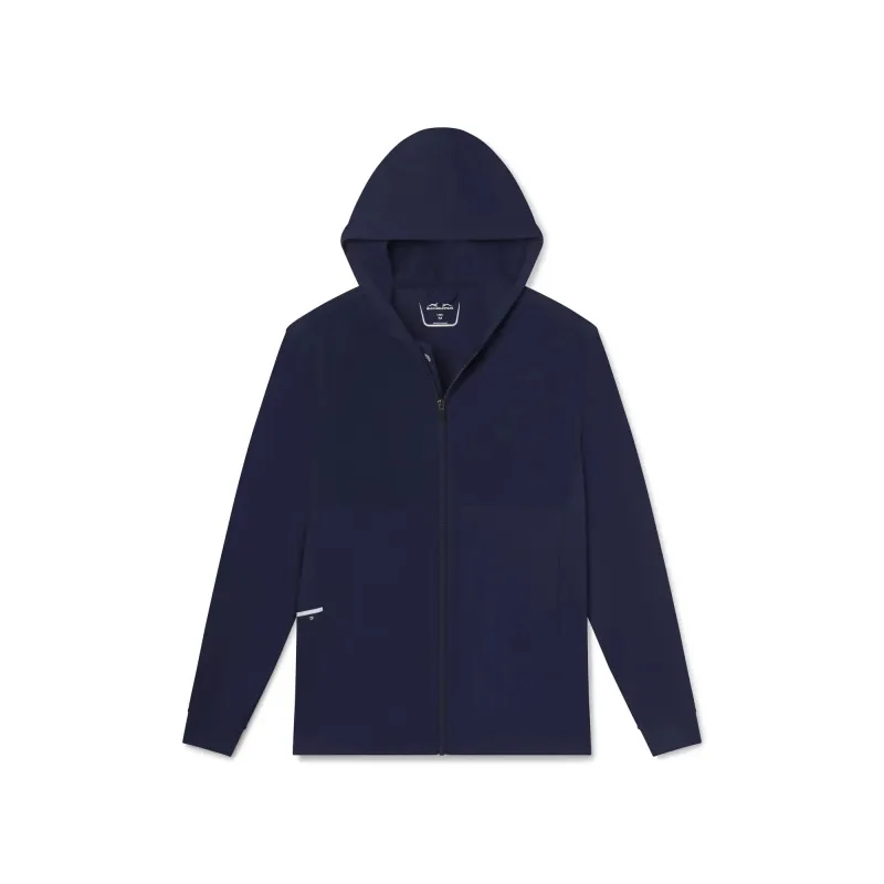 Tech Plus Full-Zip Hoodie - Navy / 2XL sold by Sun Mountain