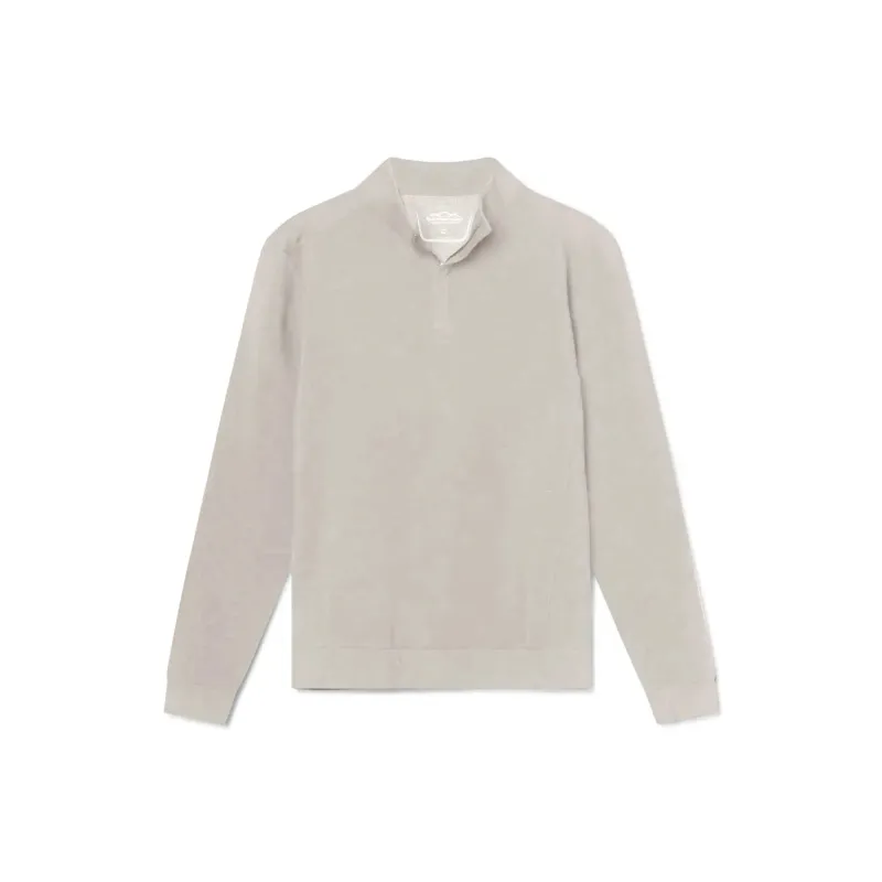 Hudson Quarter-Zip - Concrete / XL made by Sun Mountain
