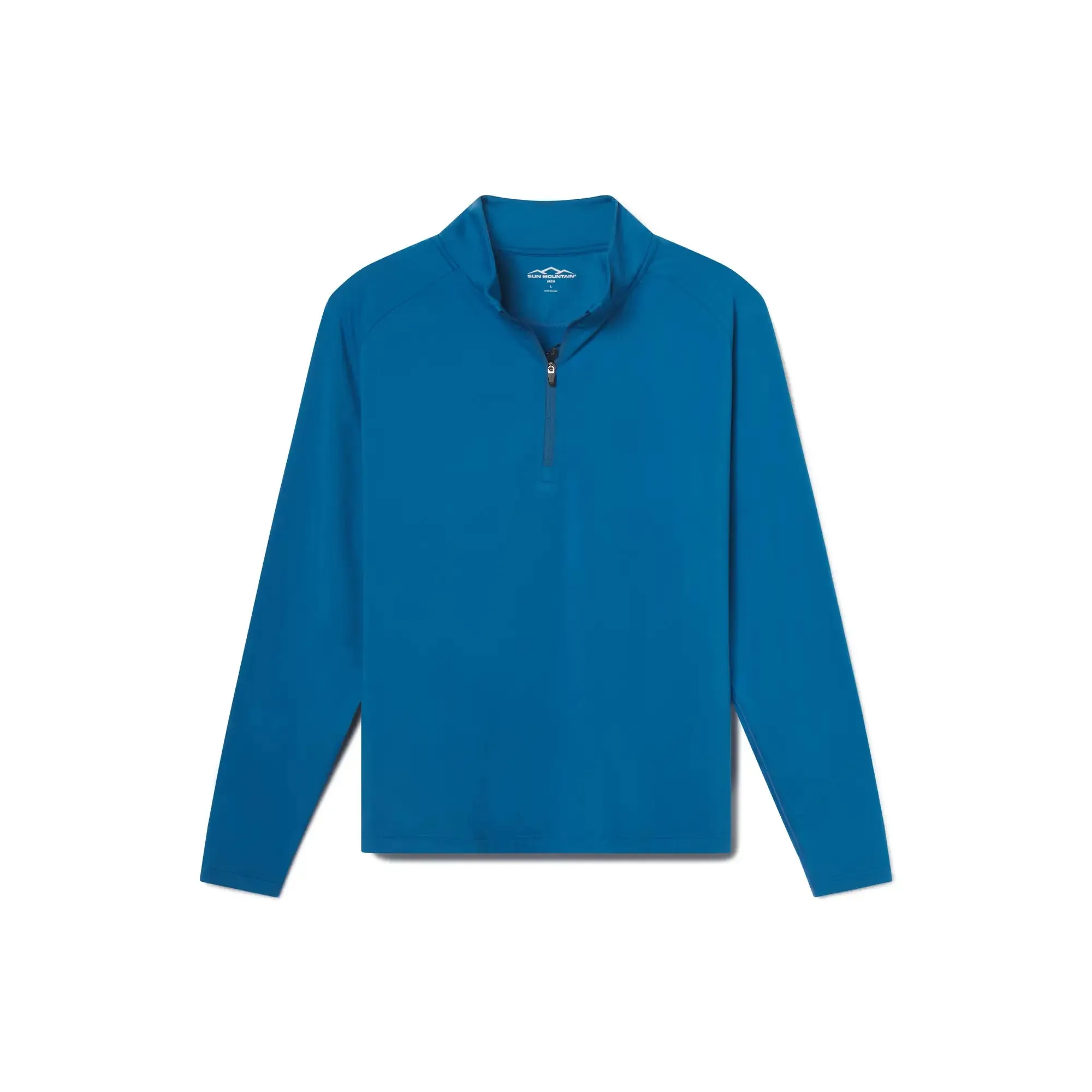 Second Layer II Quarter-Zip - Sea of Belize / XL sold by Sun Mountain