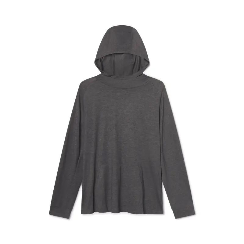 Gallatin Hoodie - STEEL HEATHER / M sold by Sun Mountain