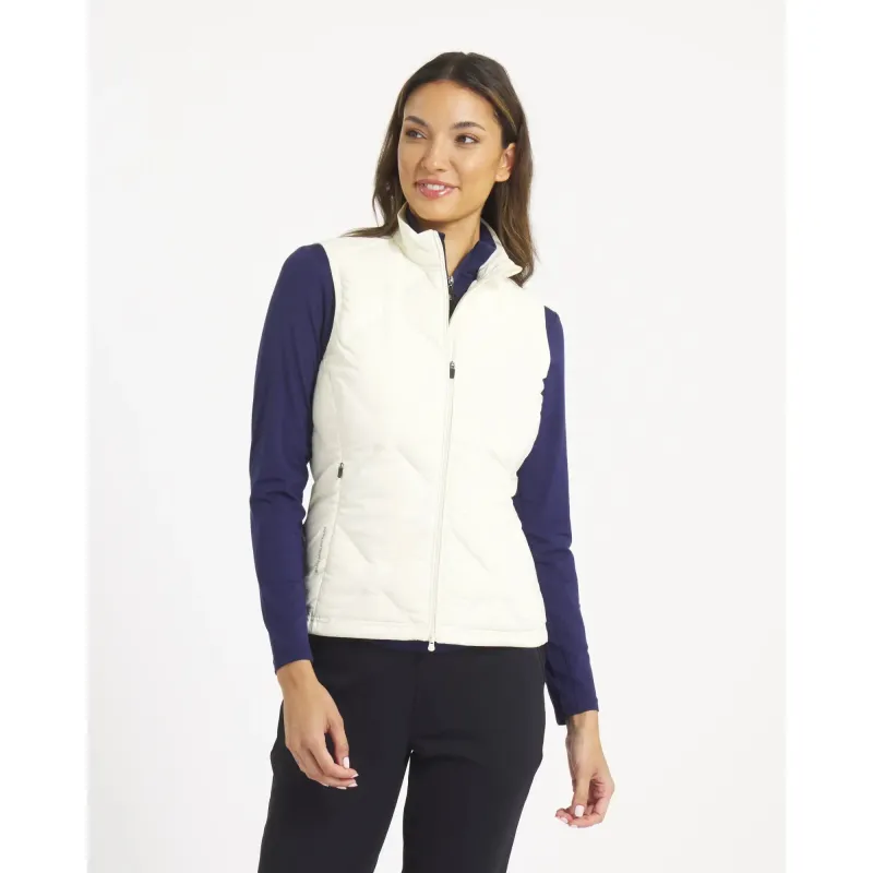 Women's Knockdown Vest - Alabaster / M sold by Sun Mountain