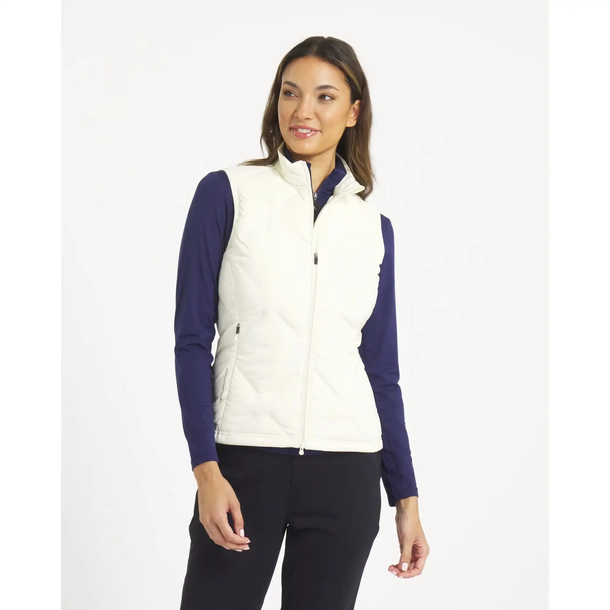Women's Knockdown Vest - Alabaster / M sold by Sun Mountain