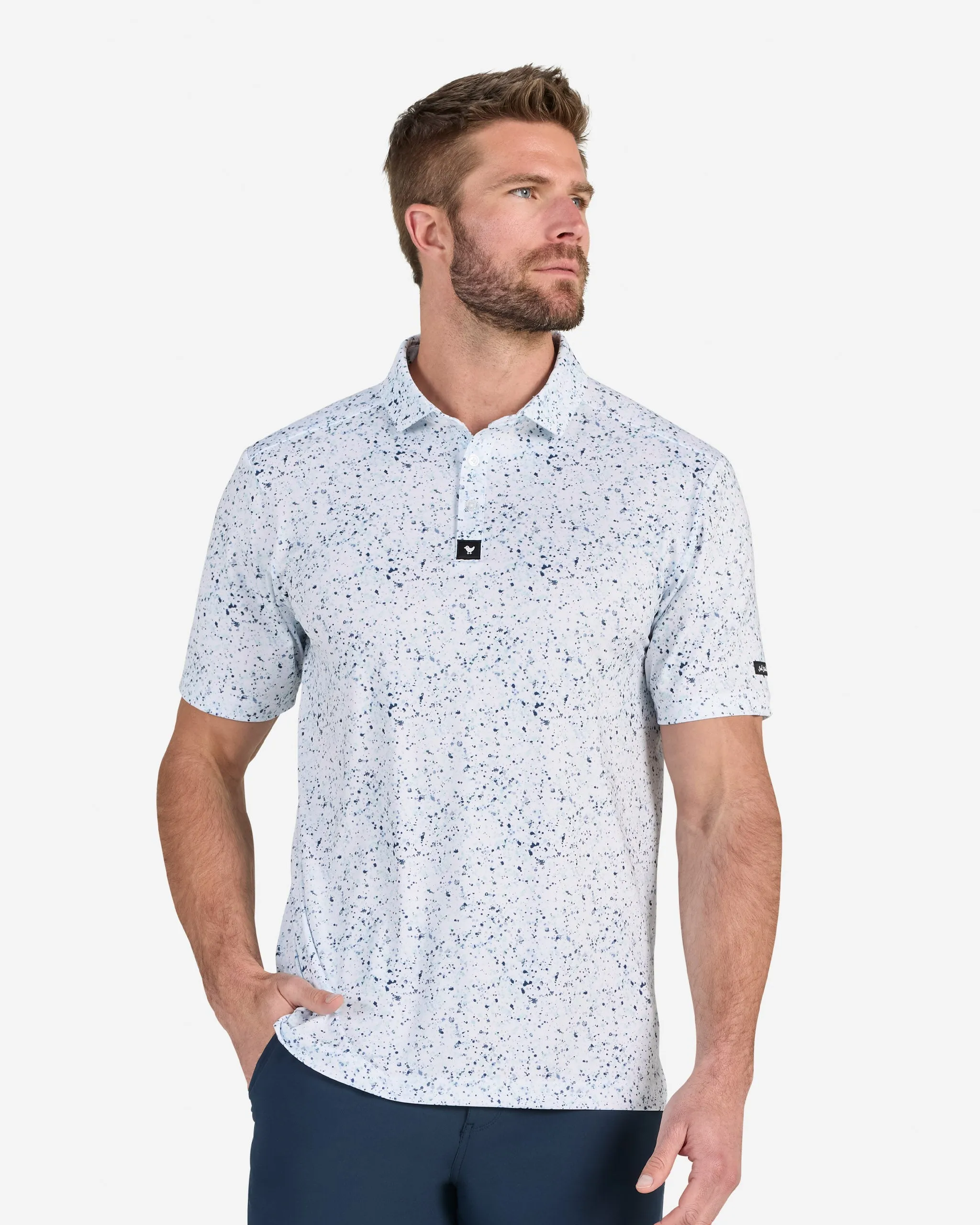 Paint Splatter 3 - Navy sold by Sun Mountain