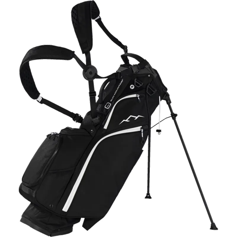Eclipse E-3.5 Stand Bag - Black-White sold by Sun Mountain