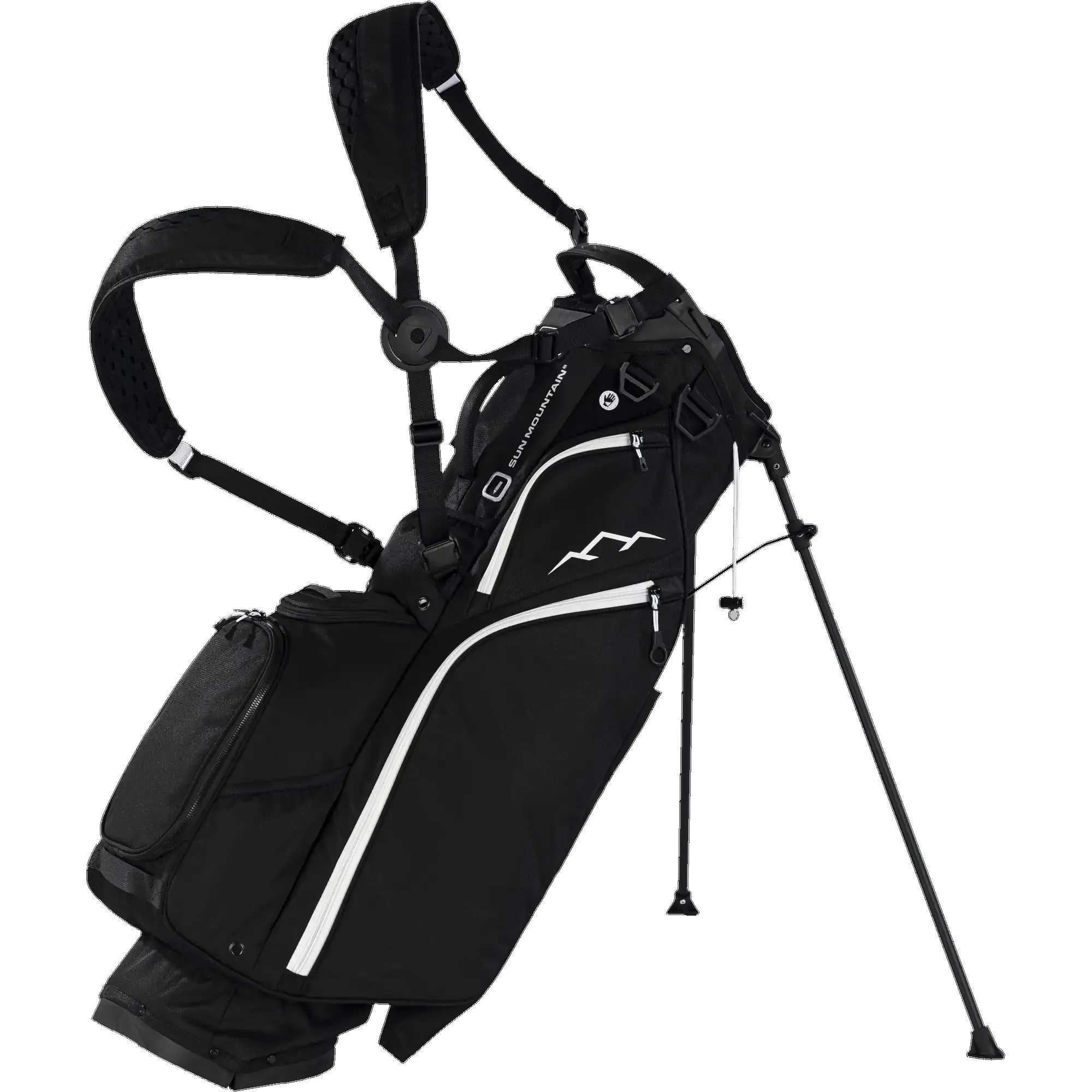 Eclipse E-3.5 Stand Bag - Black-White sold by Sun Mountain