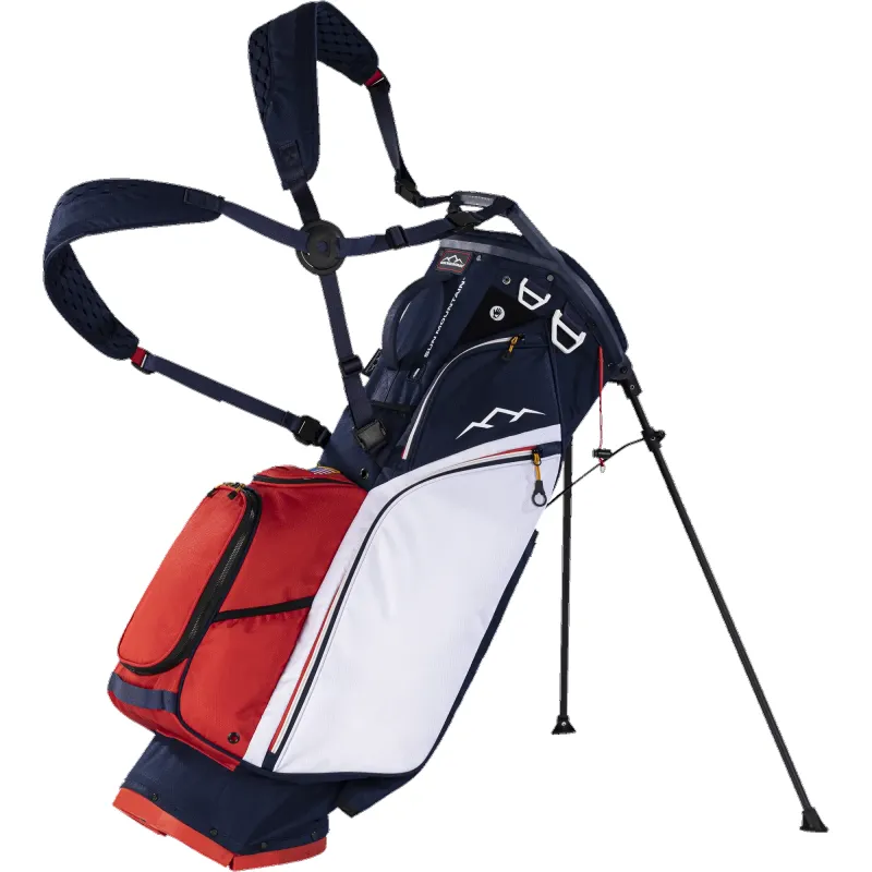 Eclipse E-3.5 14-way Stand Bag - Navy-White-Red sold by Sun Mountain