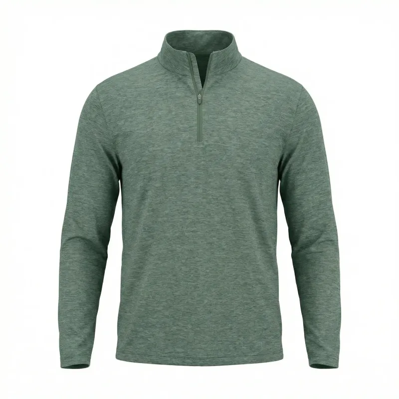 Payton Quarter-Zip - Pine Needle / 3XL made by Sun Mountain