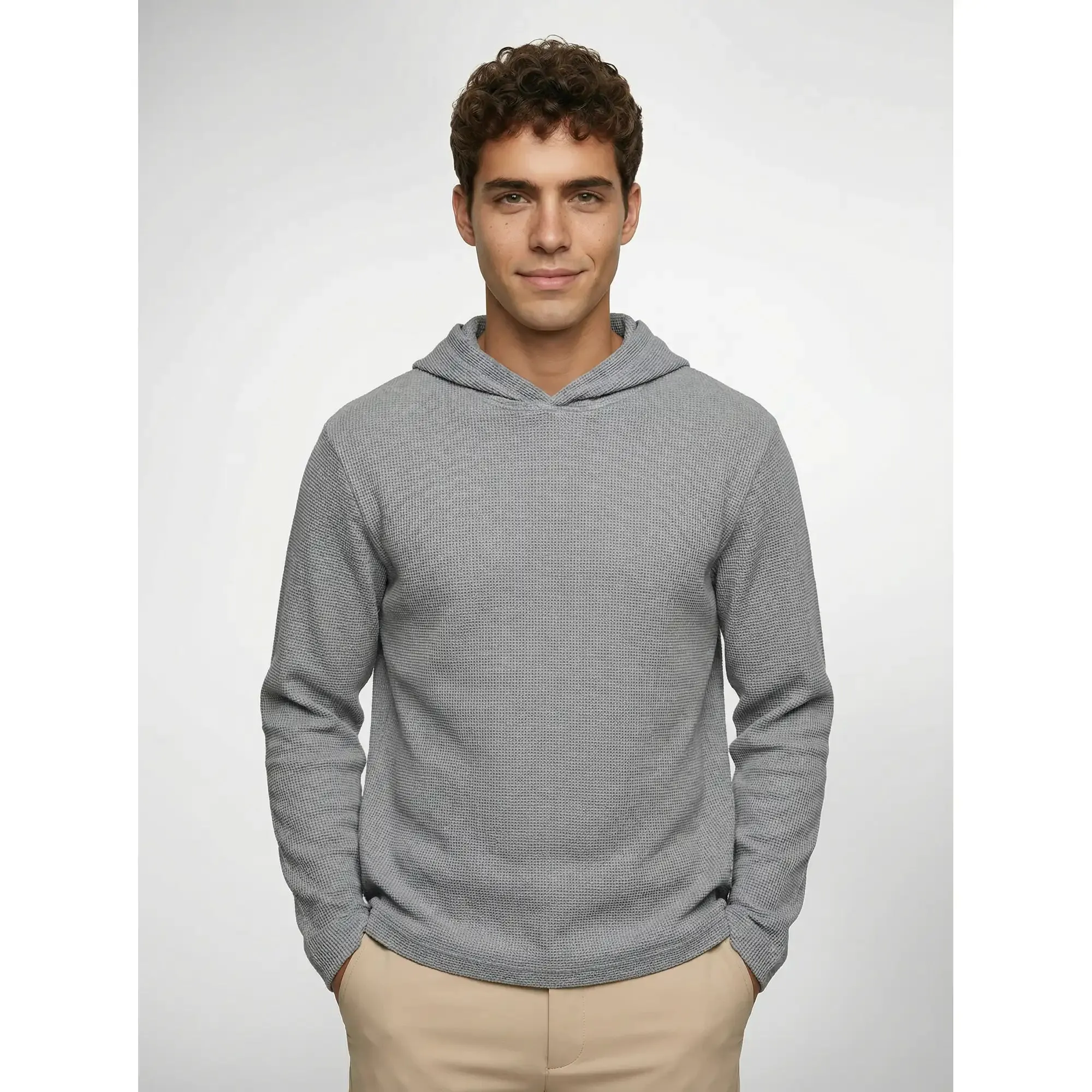 Coastal Hoodie - Neutral Gray / L sold by Sun Mountain