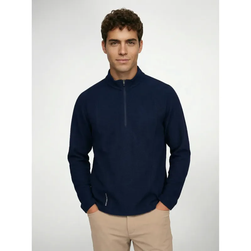 Coastal Quarter-Zip - Navy / L made by Sun Mountain