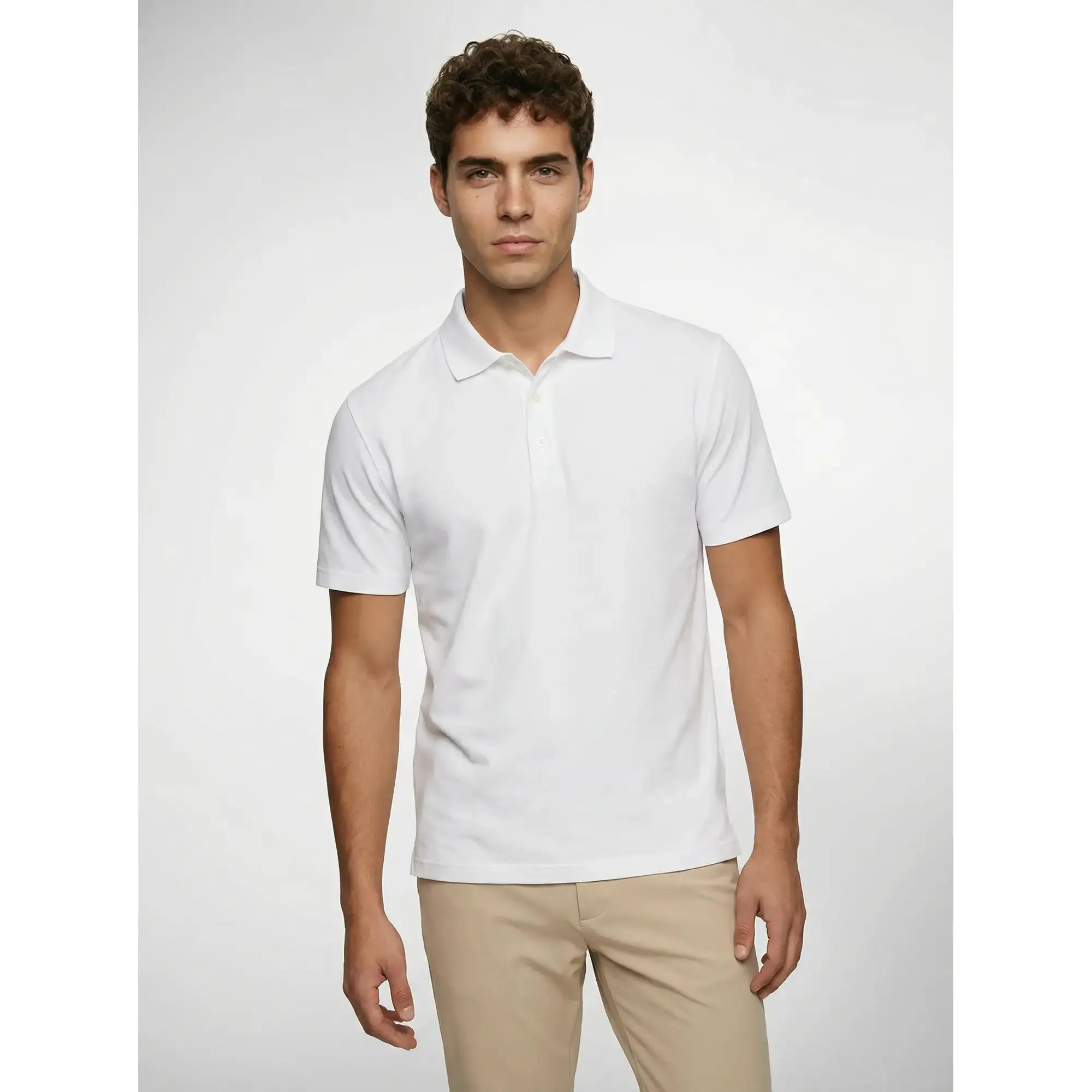 Elevate Stretch Polo - White / XL sold by Sun Mountain