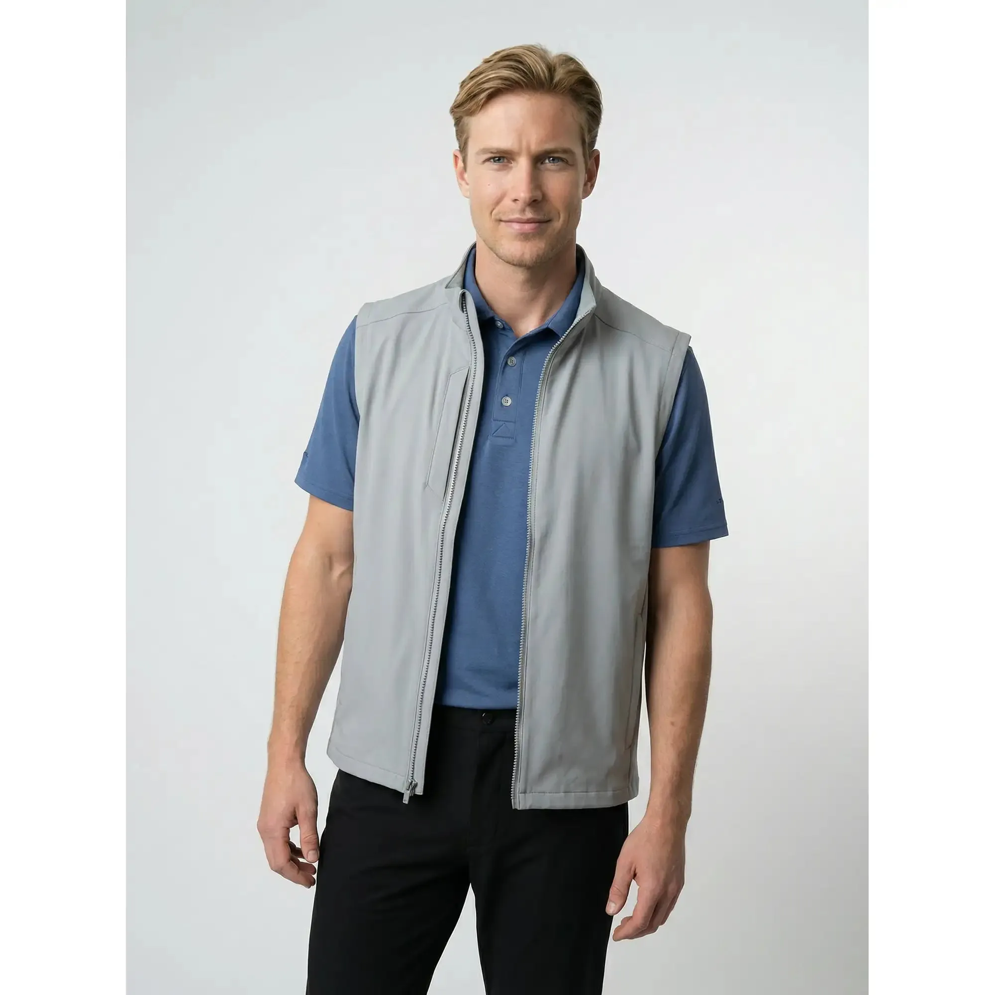 All Day Vest - Neutral Gray / XL sold by Sun Mountain