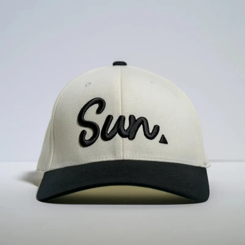Script Sun Twill Hat made by Sun Mountain
